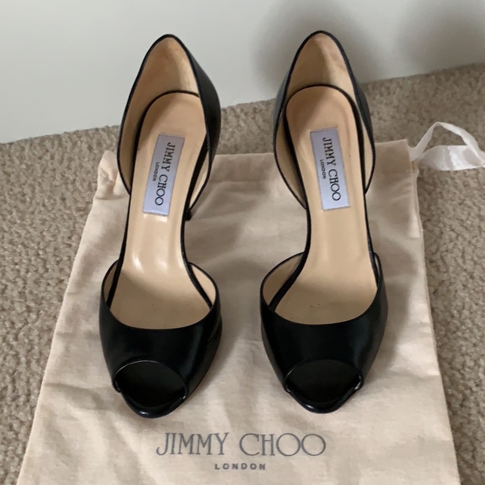 SOLD.  Jimmy Choo D’Orsay Pump, SOLD